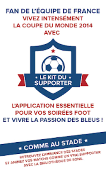 Kit Supporter France EURO 2016