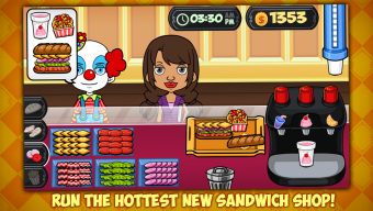My Sandwich Shop - Fast Food Store  Restaurant Manager for Kids