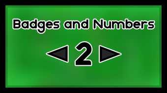 Badges and Numbers 2