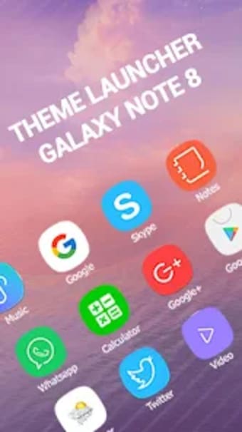 Launcher For galaxy note 8 pro