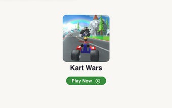 Kart Wars Game