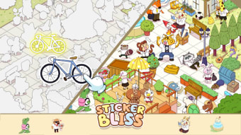 Sticker Bliss - Color Book