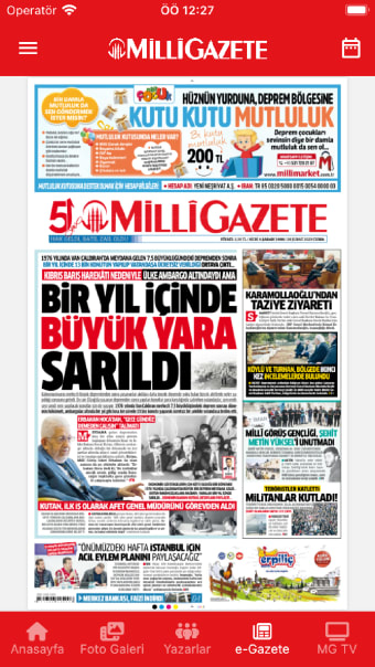 E Milli Gazete