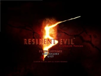 Resident Evil 5 Benchmark