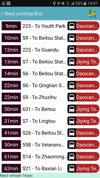 Taoyuan Bus Timetable