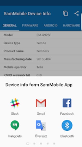 SamMobile Device Info
