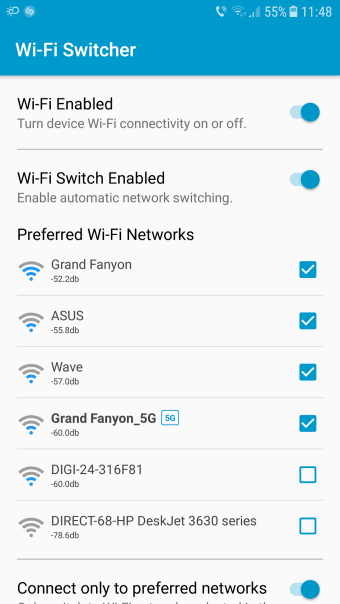 Wi-Fi Switcher