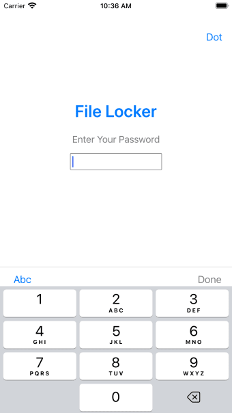 File Locker and Files Manager