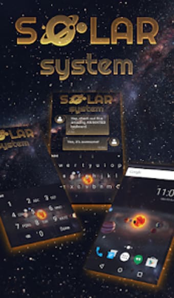Solar System Wallpaper Theme