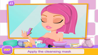 beauty salon makeup  makeover