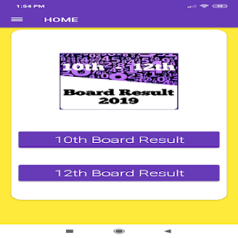 Board Result 10th and 12th