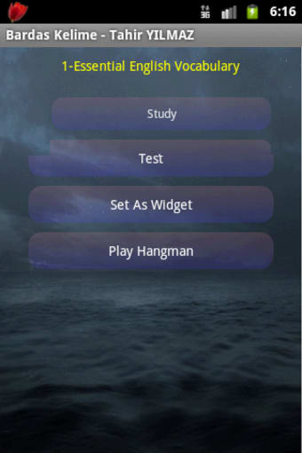 Vocabulary Learning App.