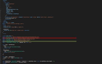 Azure Devops Vuejs Syntax Highlighting