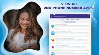 2nd Phone Number Apps Virtual eSIM 2nd Line