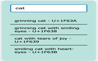 Emoji Unicode Search