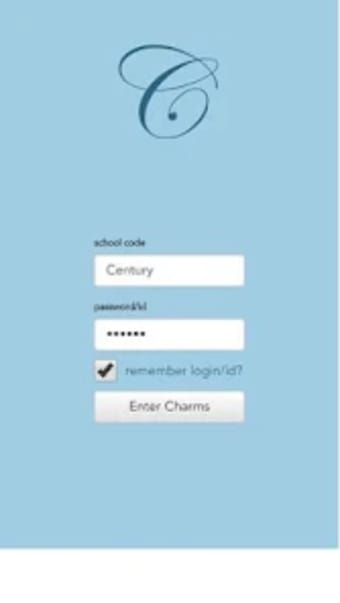 Charms Blue - Student App