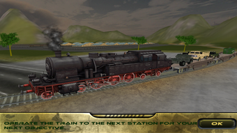 US Army Train Simulator Game