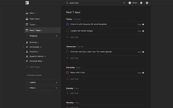 Todoist New Tab