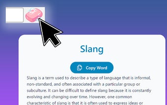 Fast Slang Search