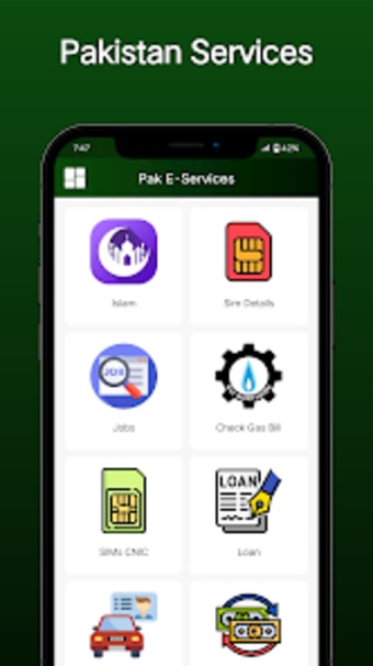 Pak E Services Sim Data 2023