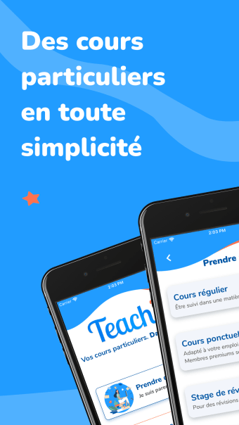 Teachr  Cours particuliers