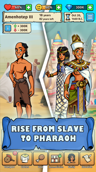 Pharaohs Life: Idle Simulator