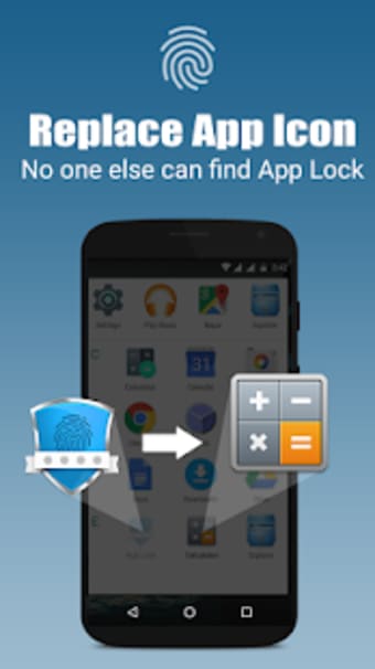 App lock - Real Fingerprint Pattern  Password