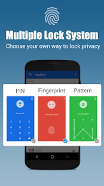 App lock - Real Fingerprint Pattern  Password