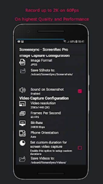 Screensync - Screen Recorder Vid Editor Live Pro