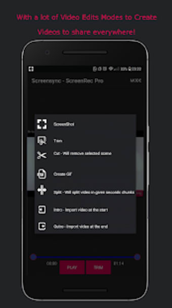 Screensync - Screen Recorder Vid Editor Live Pro