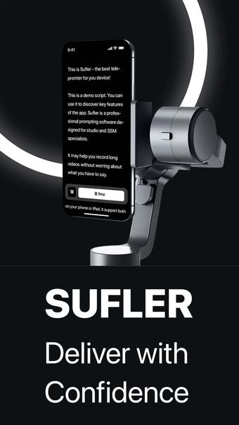 Sufler: teleprompter video pro