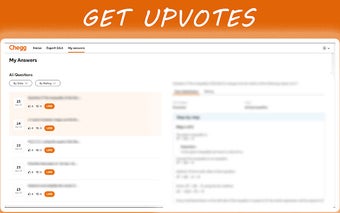 Chegg Expert Upvotes