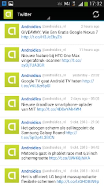 Androidics Reader