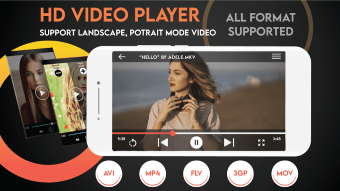 Sax video player: Full hd video playback