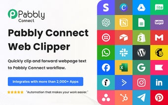 Pabbly Connect Web Clipper