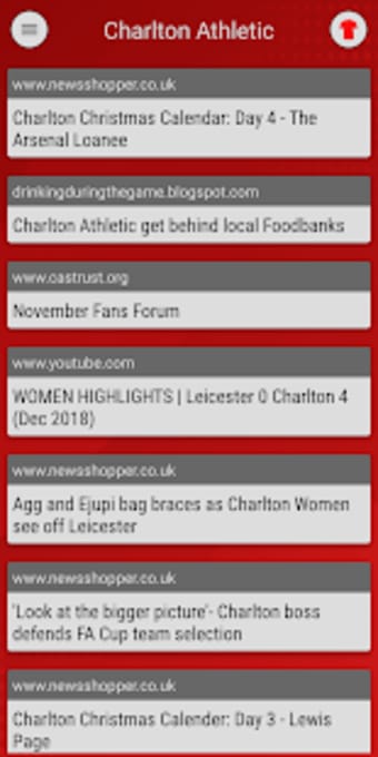 EFN - Unofficial Charlton Athletic Football News