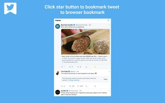 Bookmark Tweet to Browser