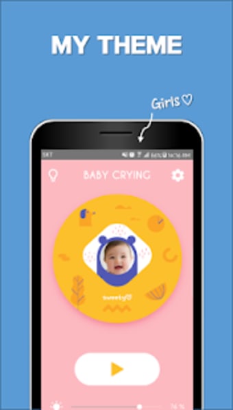Baby Crying monitor and alert lullaby