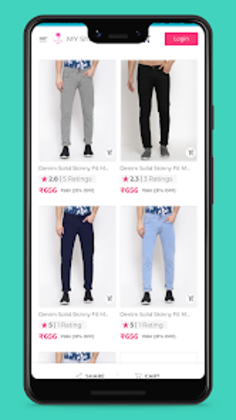 Men Jeans Online Shopping App