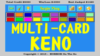 Multi Card Keno