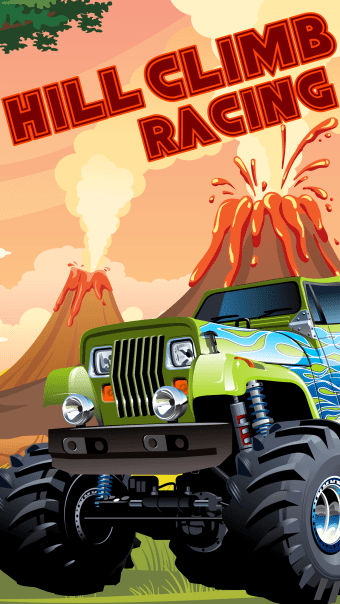 Monster 4x4 Truck hill game  - car racing game