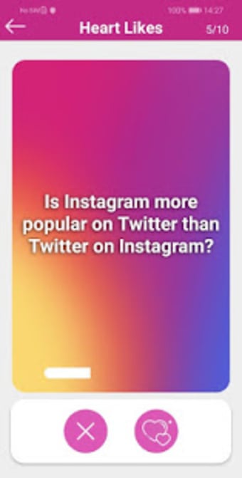 Heart Likes - Insta Popularity Guess Game