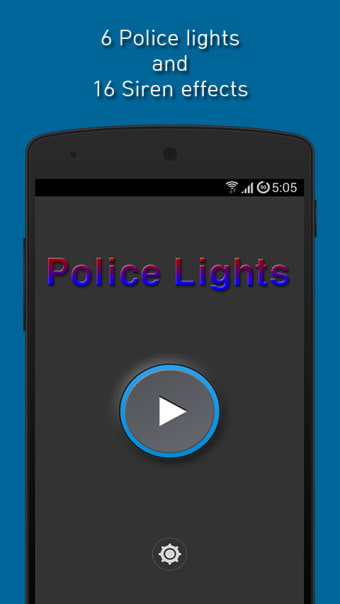 Police Siren and Lights Simula