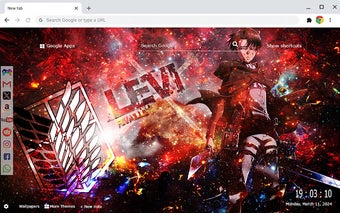 Levi Ackerman New Tab & Wallpapers