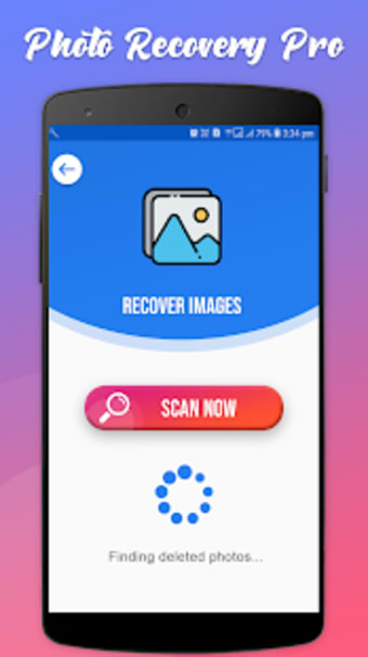 Deleted photo recovery - restore images