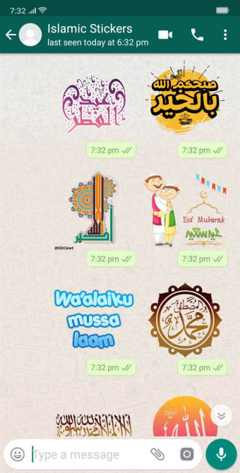 Islamic stickers WAStickerApps