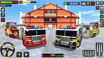 Fire Truck Simulator Rescue HQ