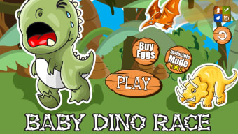 A Baby Dinosaur Race FREE - Run Jump  Roar