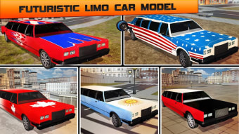 Flying Limo Car Driving Fever