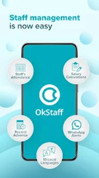 OkStaff Attendance app  Pagar